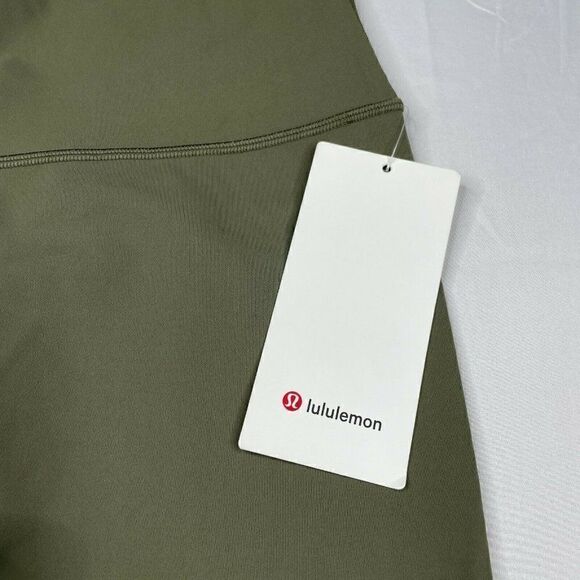 Lululemon Wunder Under High Rise Crop Legging  17" Sage Green NEW - Picture 8 of 14